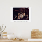 Bad der Nymphen von Francesco Hayez Poster (Küche)