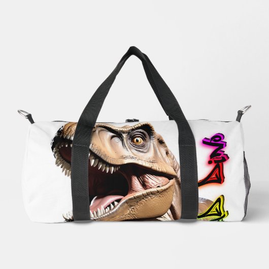 Bad Dino Small Duffle Bag (Vorderseite)