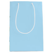 Bad Dog bites Black Santa auf dem Hintern Mittlere Geschenktüte (Vorderseite)