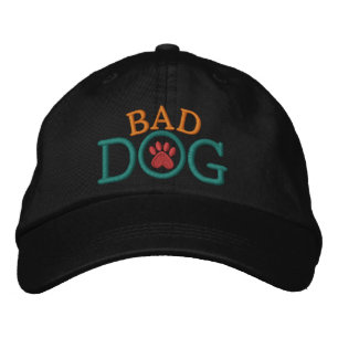 Bad DOG Cap ! Bestickte Kappe