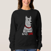 Bad Dog Coach oder Trainer Sweatshirt (Vorderseite)