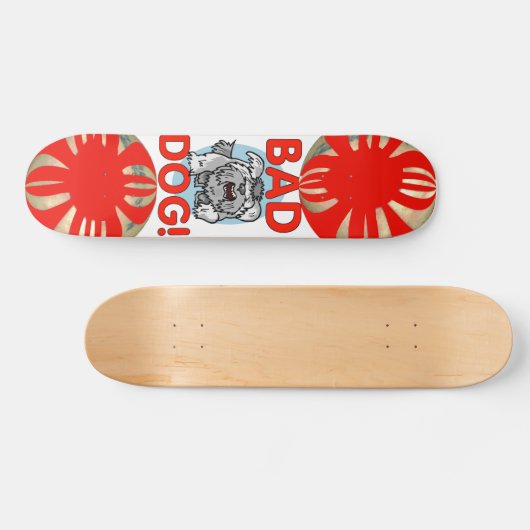 Bad Dog Skateboard (Horizontal)