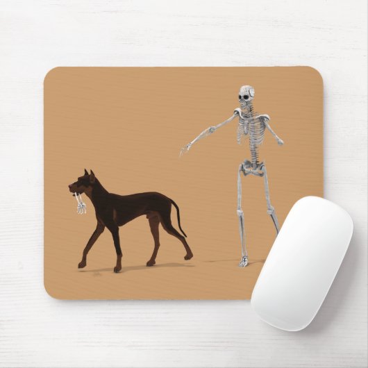 Bad Doggie Mousepad (Mit Mouse)