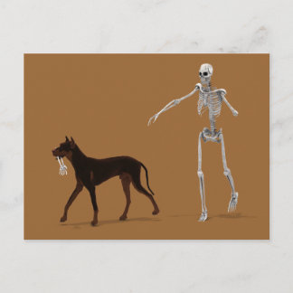 Bad Doggie Postkarte