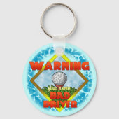 Bad Driver Golf Schlüsselanhänger (Vorderseite)