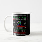 Bad Elf Ugly Christmas For Elves Lover  Kaffeetasse (Links)
