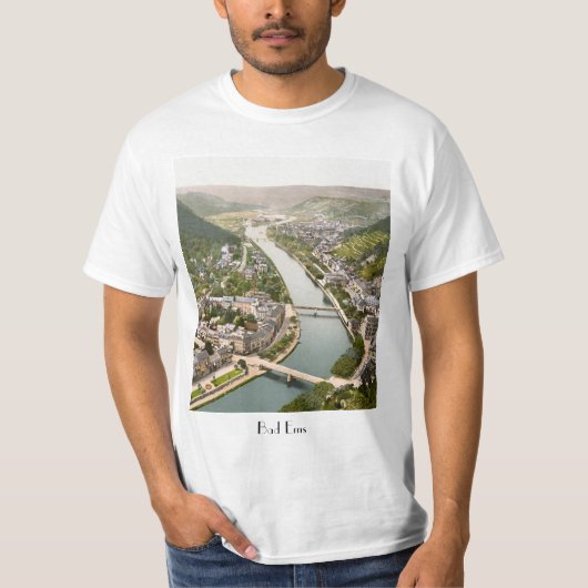 Bad Ems um 1900 T-Shirt (Vorderseite)