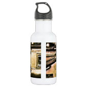 Bad-England 1986 jGibney snap-12018 das MUSEUM Za Trinkflasche (Rückseite)