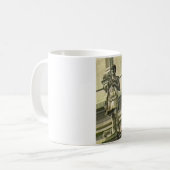 Bad England 1986 römisches Solider Statue1 Kaffeetasse (Vorderseite Links)