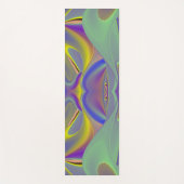 Bad Face, Abstrakte 3D-Regenbogenkunst Yogamatte (Vorderseite)