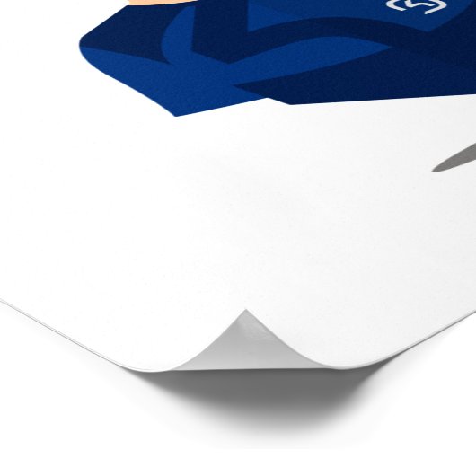 Bad Fallen Mini Poster (Ecke)