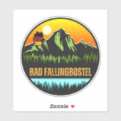Bad Fallingbostel, Deutschland Aufkleber (Blatt)