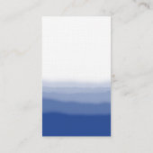 Bad-Färbungs-Effekt Visitenkarte (Rückseite)