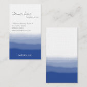 Bad-Färbungs-Effekt Visitenkarte (Vorne/Hinten)