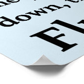 Bad Flush Poster (Ecke)