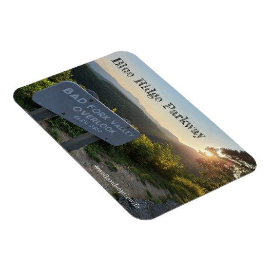 Bad Fork Valley Blick auf Sunset Magnet (Rechte Seite)