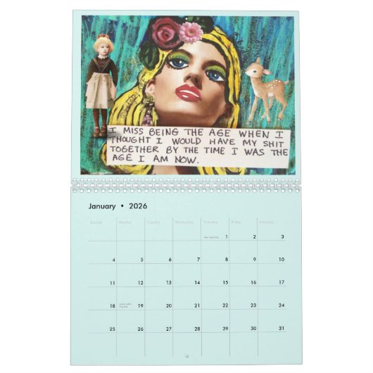 Bad Girl Art Kalender (Jan 2026)