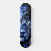 Bad Girl-Gesicht Skateboard (Vorderseite)