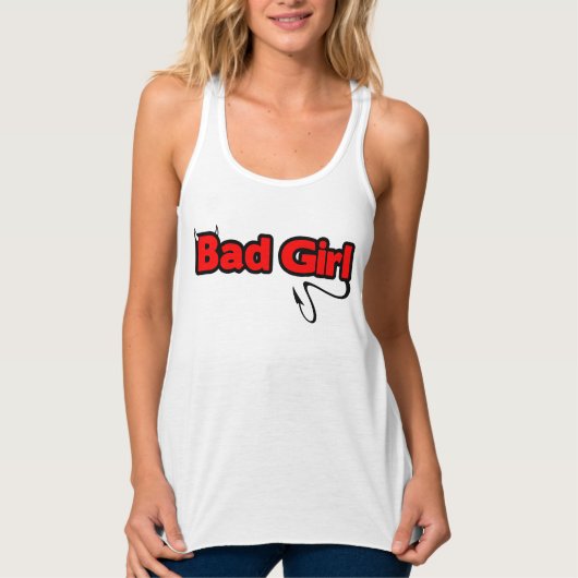 Bad Girl Tank Top (Vorderseite)