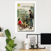 Bad Girls Book Cover Poster (Heimbüro)