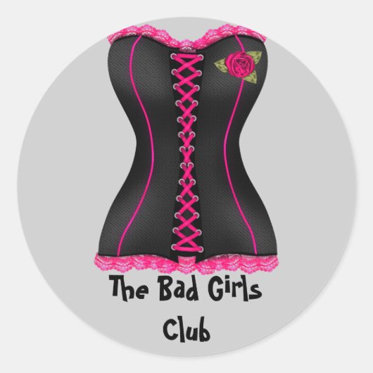 Bad Girls Club Sticker (Vorderseite)
