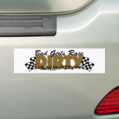Bad Girls Race Dirty Autoaufkleber (Auf Auto)