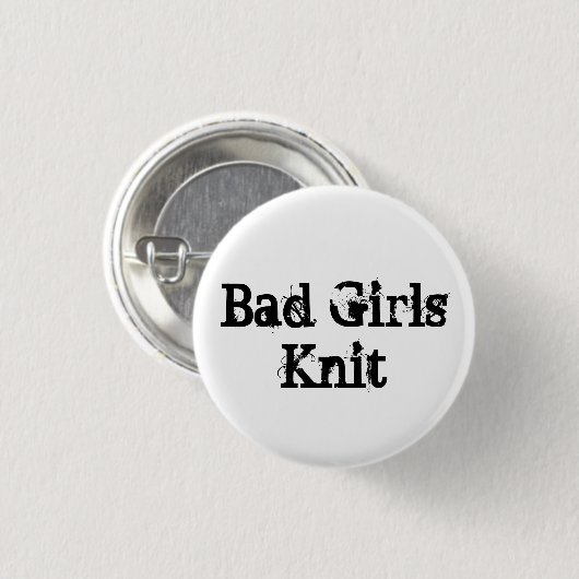 Bad Girls Strick Button (Vorne & Hinten)