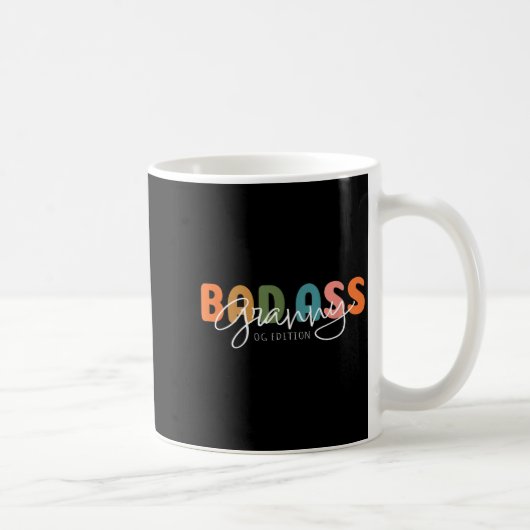 Bad Granny Original Gangster Funny Gift For Grandm Kaffeetasse (Rechts)