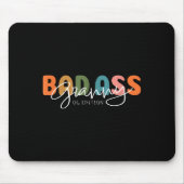 Bad Granny Original Gangster Funny Gift For Grandm Mousepad (Vorne)