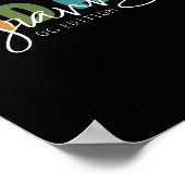 Bad Granny Original Gangster Funny Gift For Grandm Poster (Ecke)