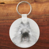 Bad Haar-Hase Schlüsselanhänger (Vorderseite)