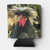 Bad Hair Chicken Foto Dosenkühler (Rückseite)