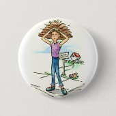Bad Hair Day Button (Vorderseite)