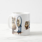 Bad Hair Day Coffee Tasse (Vorderseite Links)