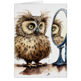 Bad Hair Day Grußkarte