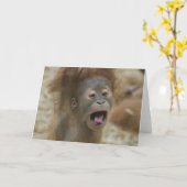 Bad Hair Day Karte (Gelbe Blume)