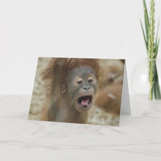 Bad Hair Day Karte (Vorderseite)