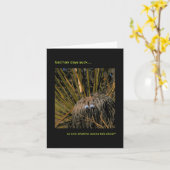 bad hair day... note card karte (Gelbe Blume)