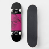 Bad Hair Day of Meditation Skateboard (Vorderseite)