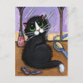 Bad Hair Day Postcard Postkarte (Vorderseite)