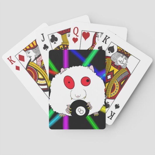 Bad Hamster Society - 8 Ball Spielkarten (Rückseite)