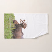 Bad Handtuch Set der Elche (Handtuch)