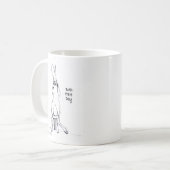 Bad Hare Day Coffee Tasse (Vorderseite Links)