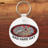 Bad Hare Day Keyring Schlüsselanhänger (Vorderseite)