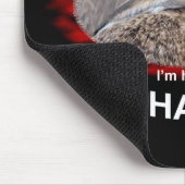 Bad Hare Day Mousemat Mousepad (Ecke)