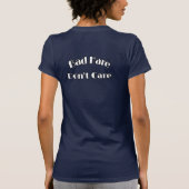Bad Hare mit Blattwerk T-Shirt (Rückseite)