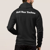 Bad Haz Techno Zip Up Hoody (Rückseite)
