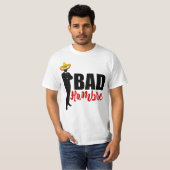 Bad Hombre Silhouette und Sombrero T-Shirt (Vorne ganz)