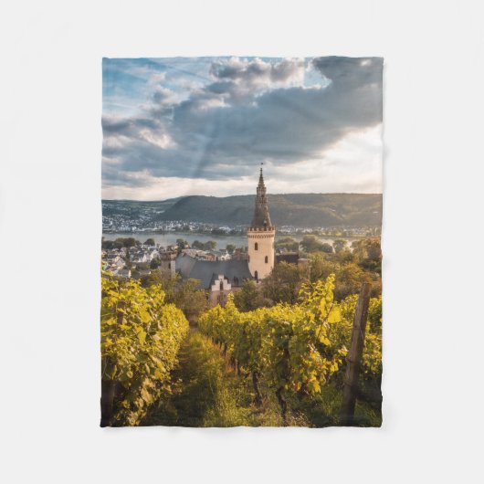Bad Hönningen Deutschland Fleecedecke (Vorderseite)