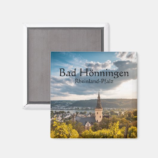 Bad Hönningen Deutschland Magnet (Vorderseite/Rückseite)